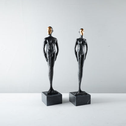Abstrakte figurative Skulptur