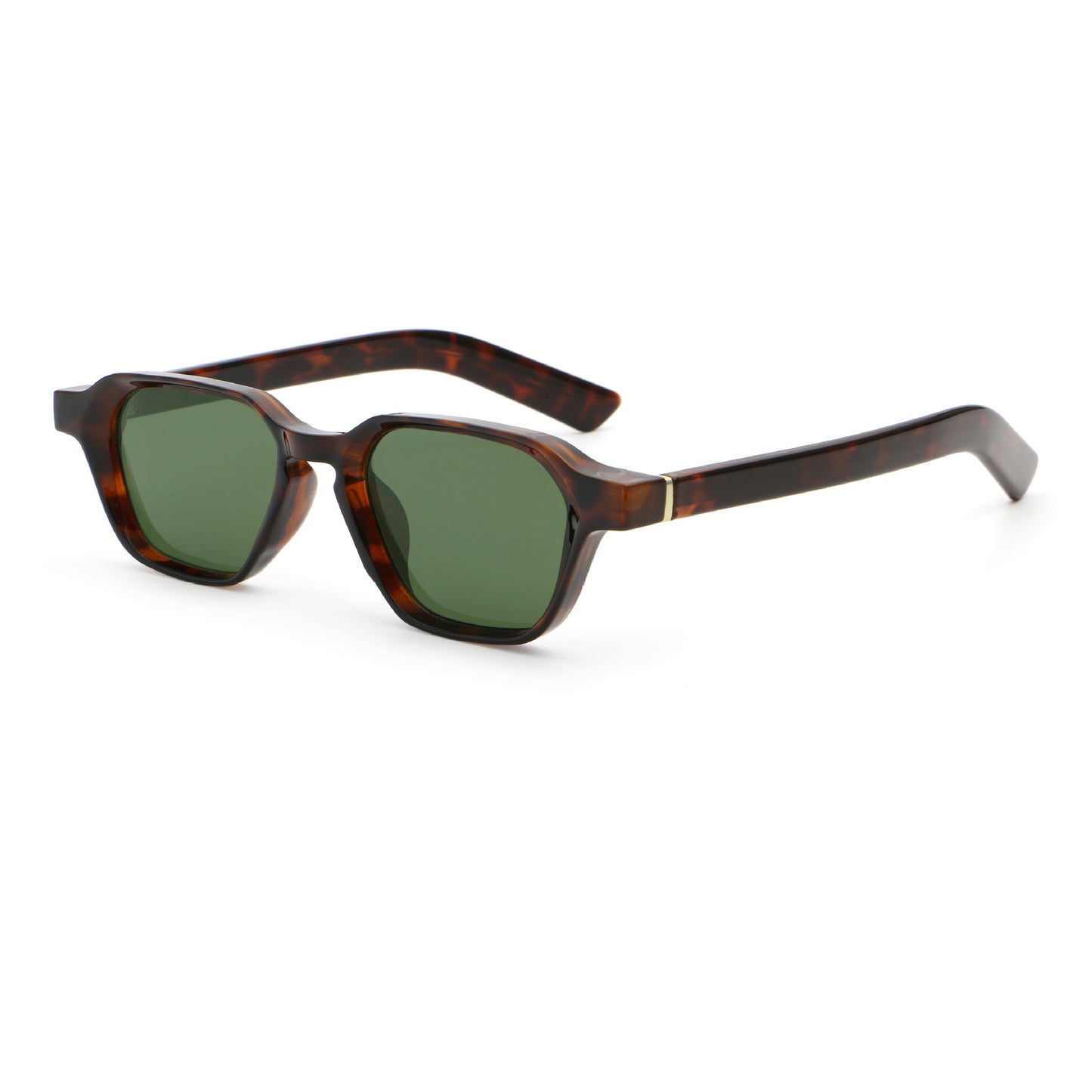 Damen Sonnenbrille im besonderen Design mit eckigen Gläsern Brehn