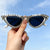 Glamouröse Katzenaugen-Sonnenbrille Brehn