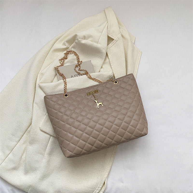 Gepolsterte Schulter-Handtasche