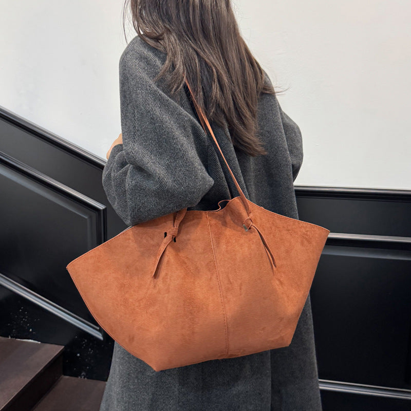 Wildleder Übergroße Tote Tasche Brehn