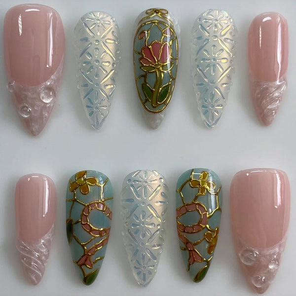 Thematic Artisan Press-On Nail Set Brehn