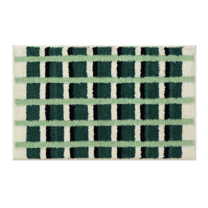 Stylischer weicher Plüsch-Badezimmerteppich