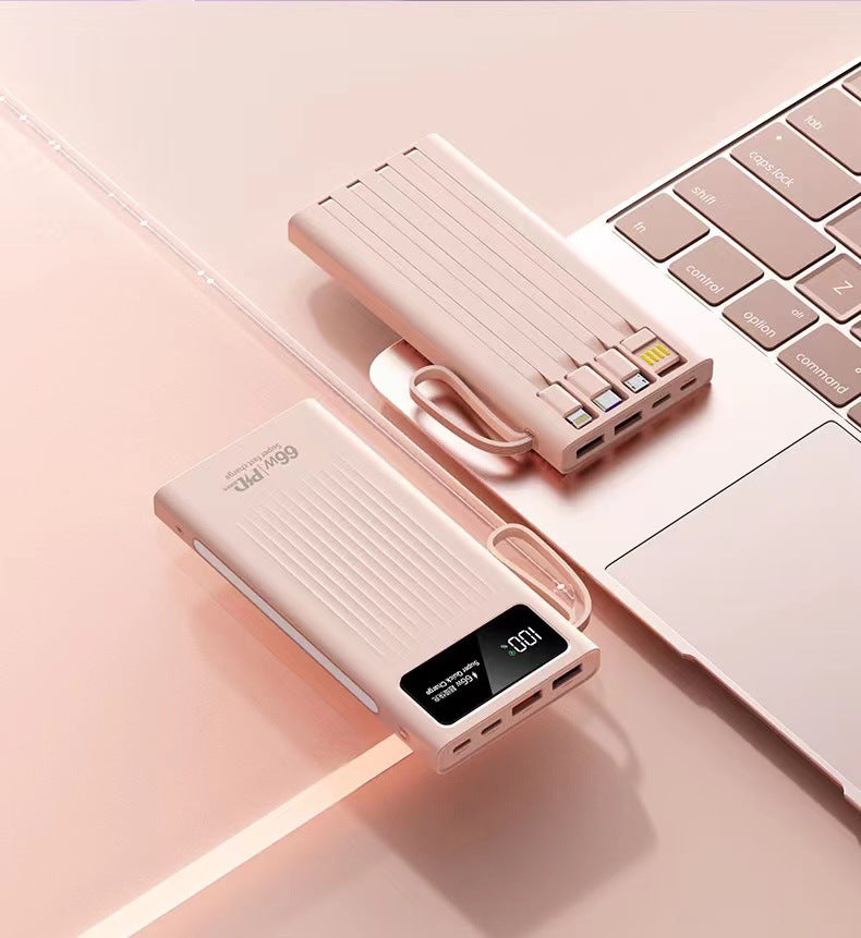 Tragbare Powerbank mit Lcd-Anzeige und Schnellladefunktion Brehn