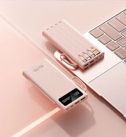 Tragbare Powerbank mit Lcd-Anzeige und Schnellladefunktion Brehn