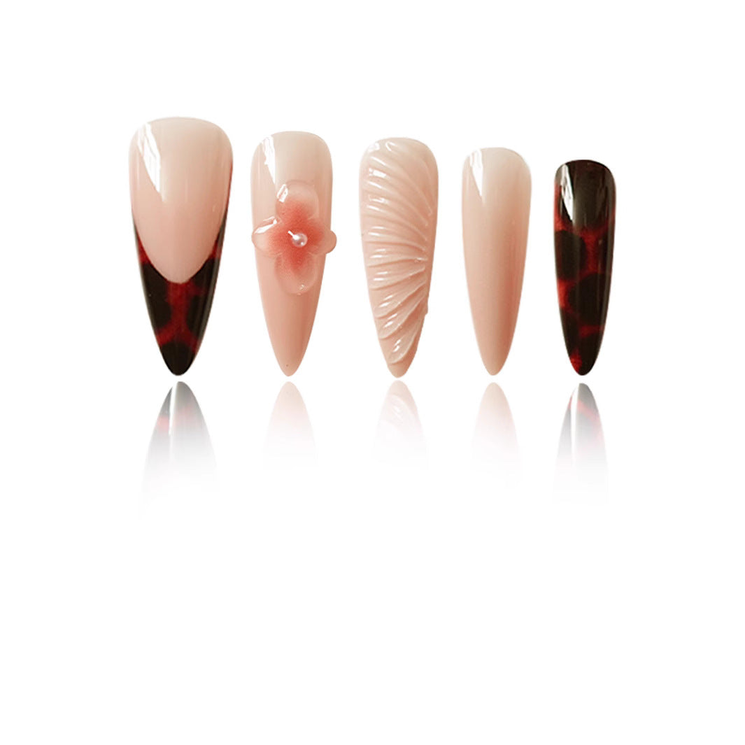 Premium dekorative Acryl-Nagelspitzen Brehn