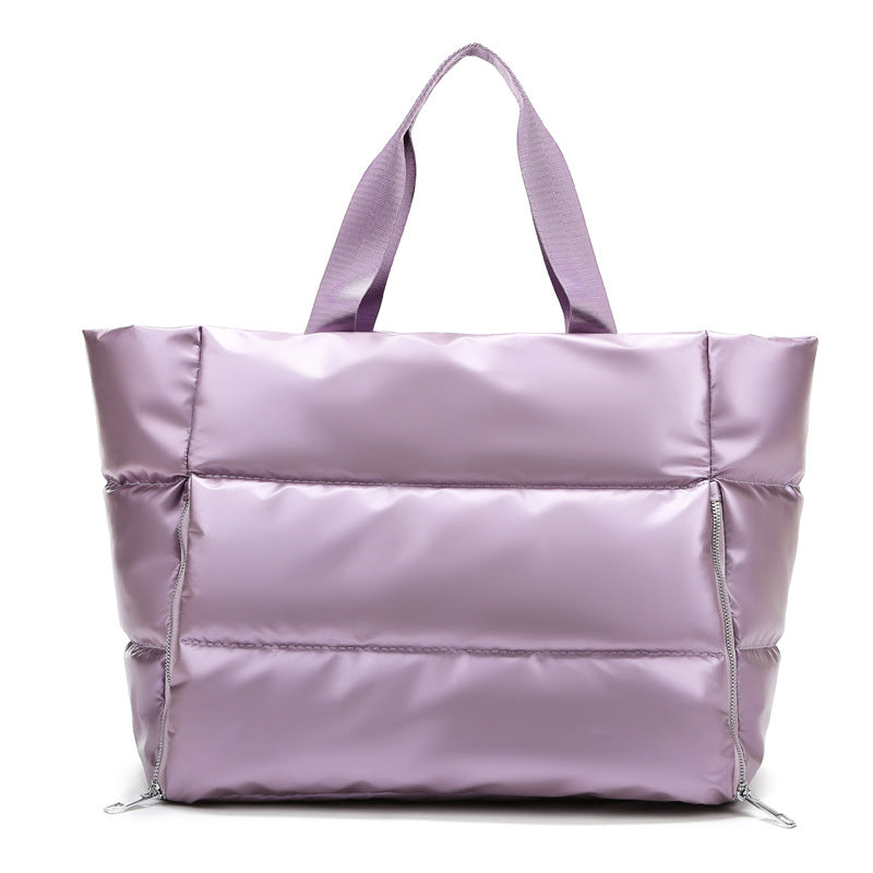 Multifunktionale Plüsch-Tasche Brehn