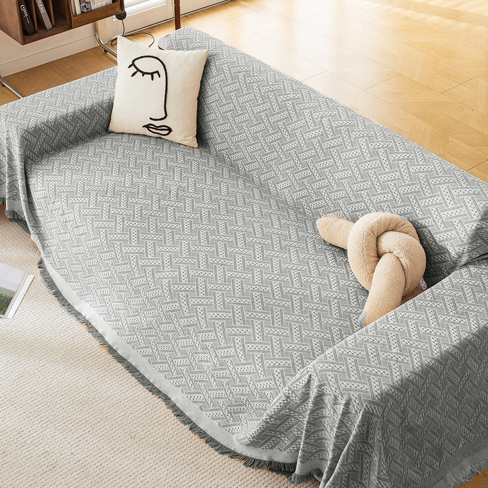 Stylische Gewebte Sofa-Wurfdecke