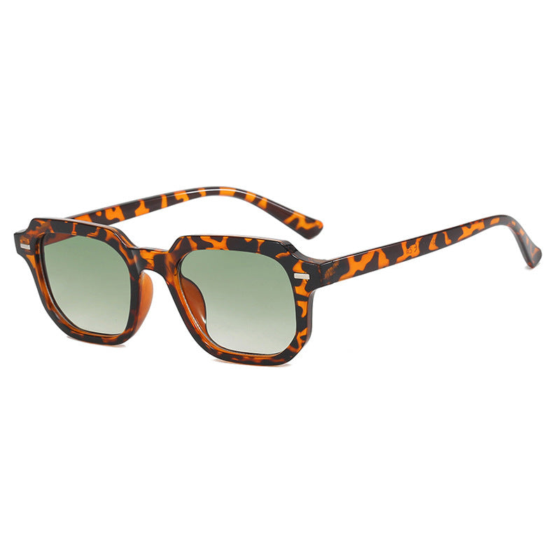 Damen stilvolle Sonnenbrille im auffälligen, geometrischen Design Brehn