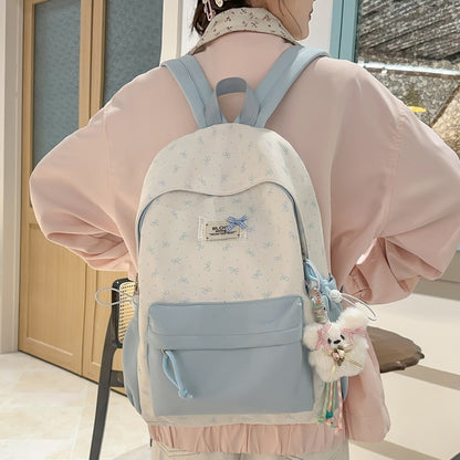 Stylische bedruckte Rucksack mit lustigen Charakterakzenten Brehn