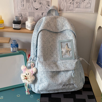 Stylischer gepunkteter Rucksack Brehn