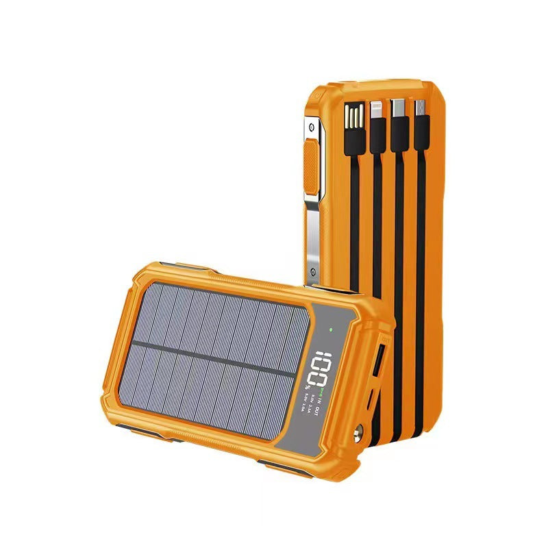 Robuste Solar Powerbank mit Schnellladefunktion Brehn