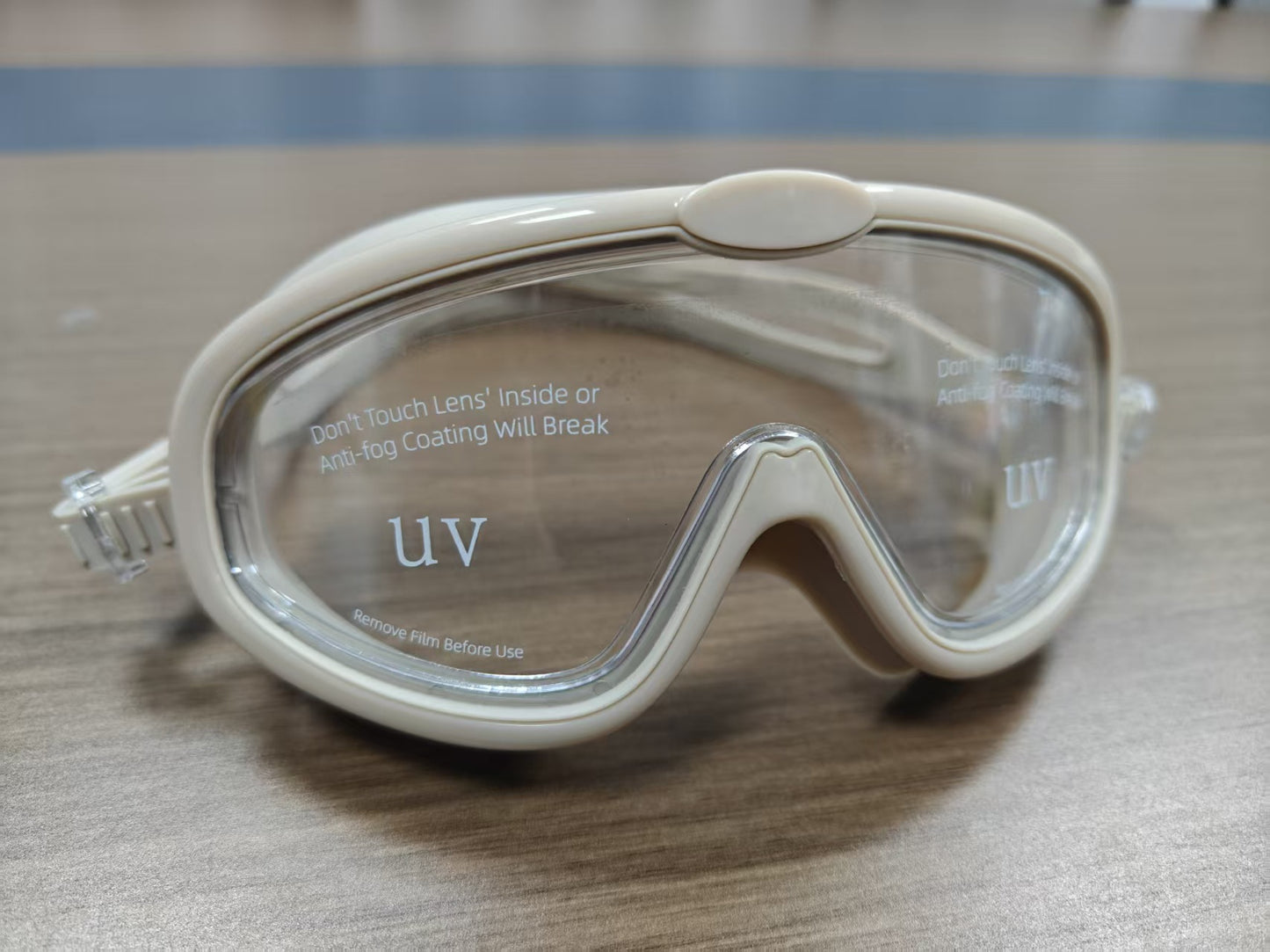 Schwimmmaske mit Breitem Sichtfeld und Uv-Schutz Brehn