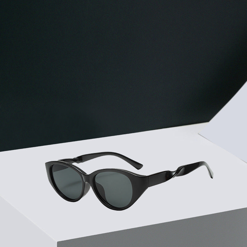 Damen Vintage-inspirierte Sonnenbrille mit strukturiertem Rahmen Brehn