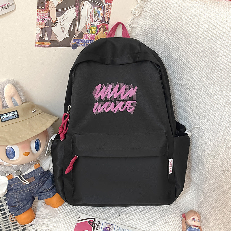 Trendiger Grafikdruck Rucksack Brehn