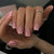 Kunstnagelset mit modernen French-Spitzen und elegantem Glanz Brehn