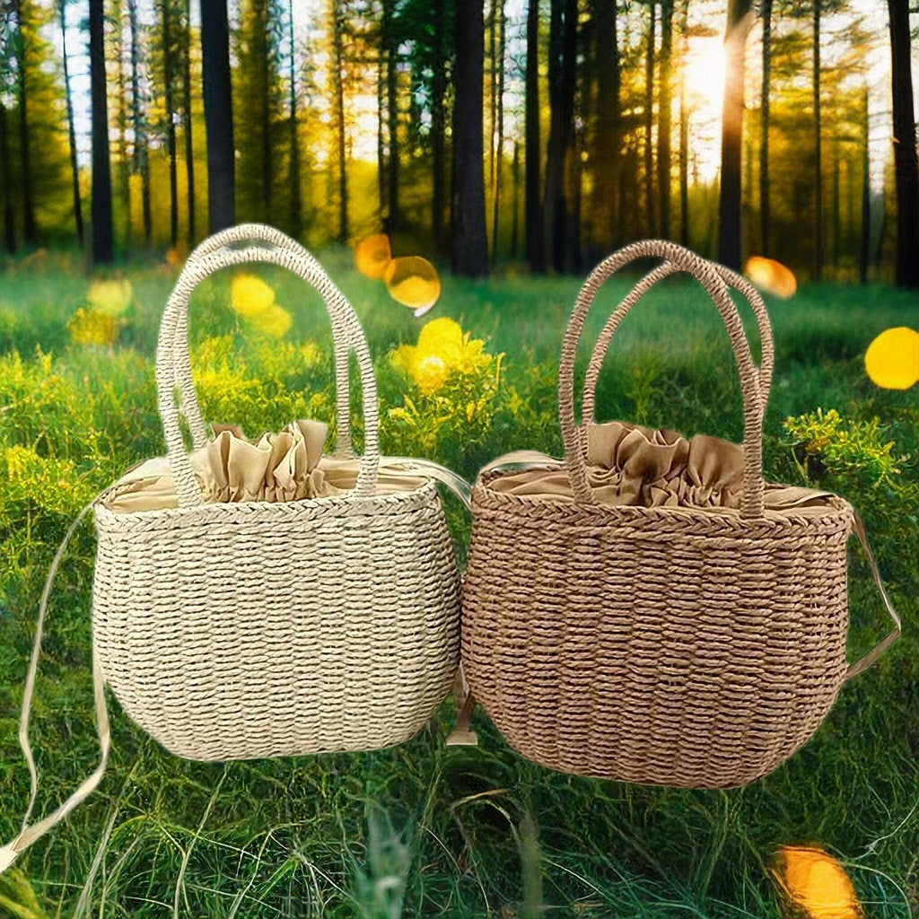 Rattanstil Handtasche Brehn