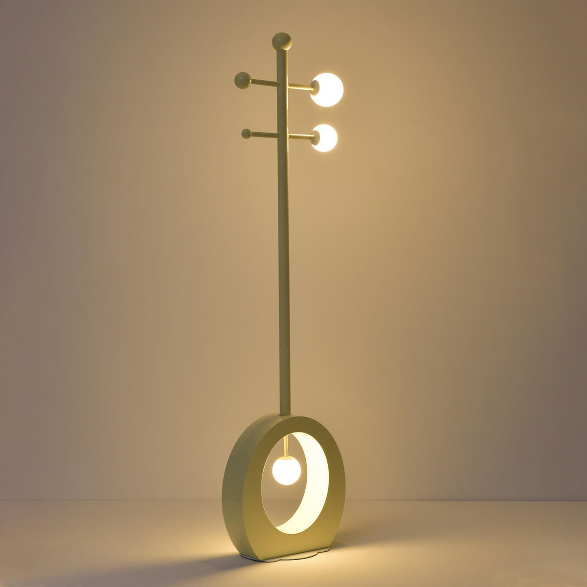 Zeitgenössische Kreis Stehlampe