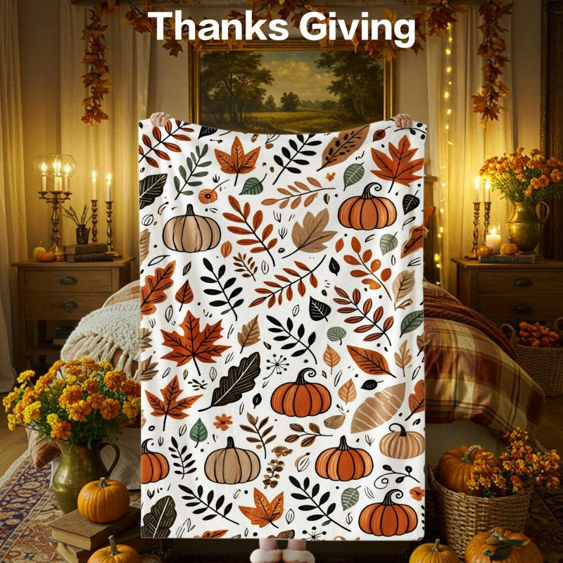 Thanksgiving-Themen Kuscheldecke