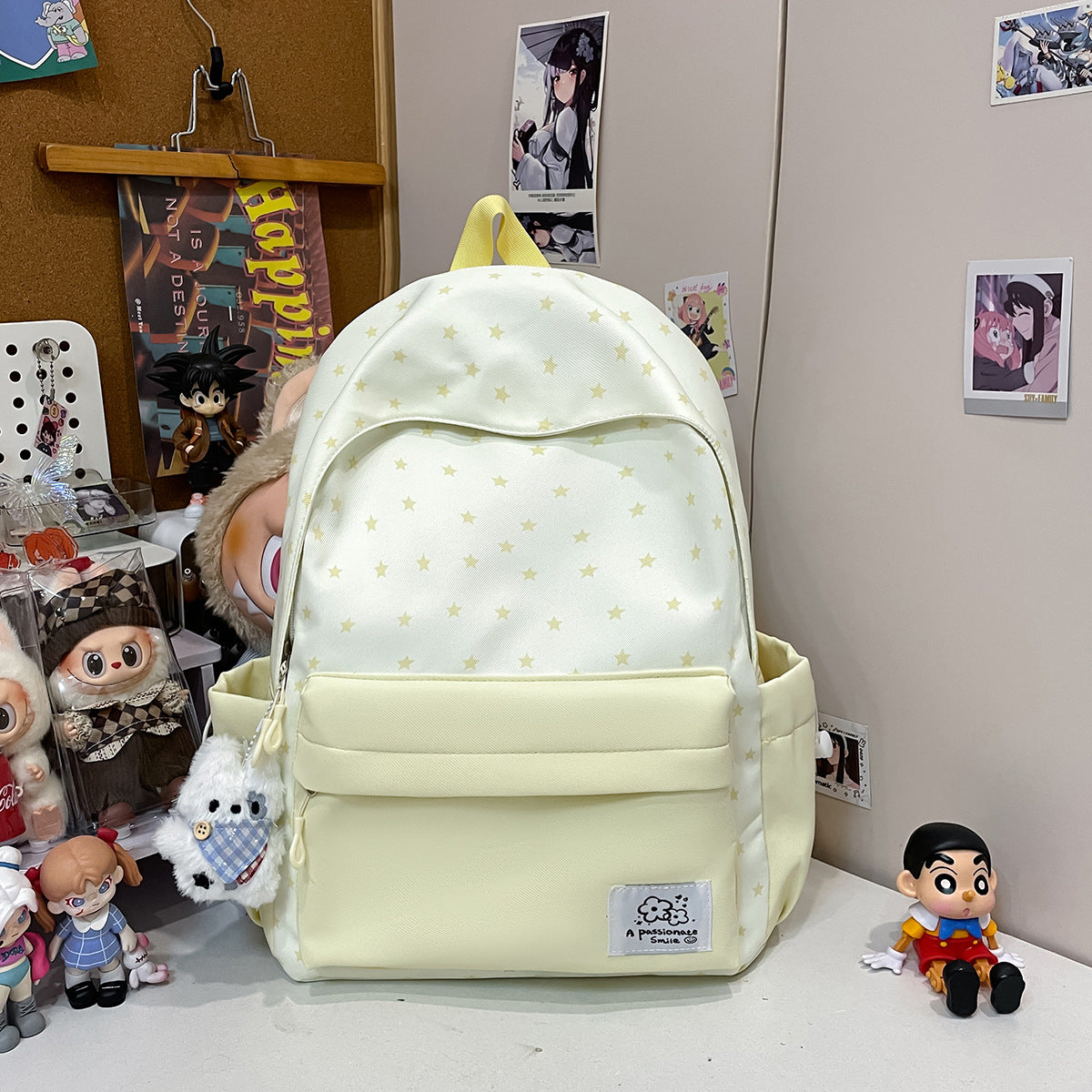Stylischer Sternenprint-Rucksack
