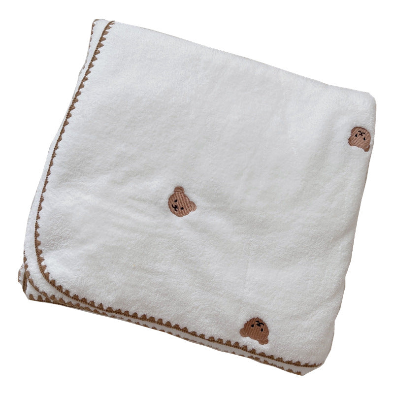 Unisex Kuscheldecke mit süßen Bärenmotiven Brehn
