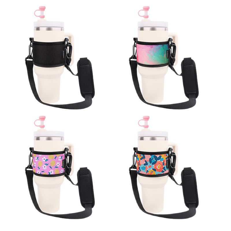 Unisex Tragbarer Becherhalter mit Schultergurt Brehn