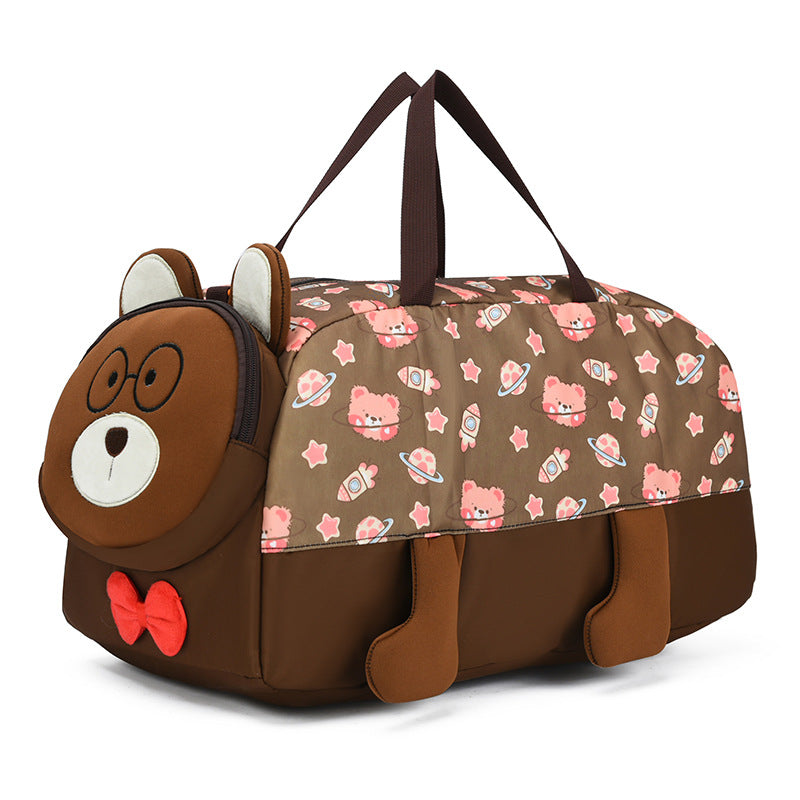 Süße Tiermotiv Reise-Duffel-Tasche Brehn