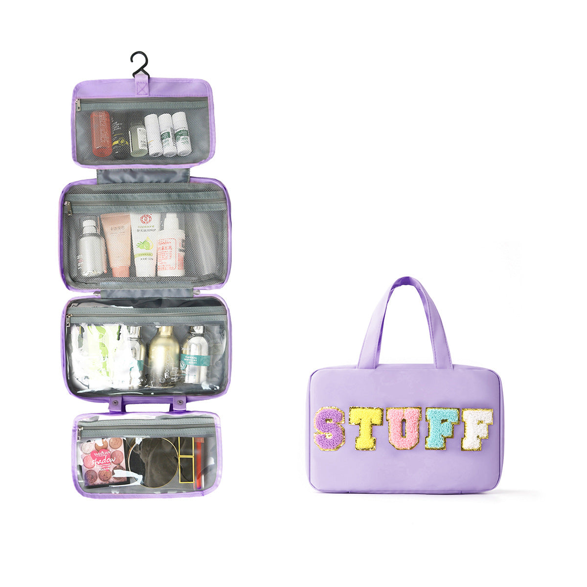 Multifunktionale Kosmetik-Organizer Tasche mit Aufhängbarem Design Brehn