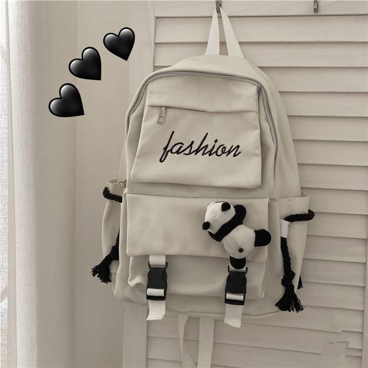 Trendige Canvas-Rucksack Brehn