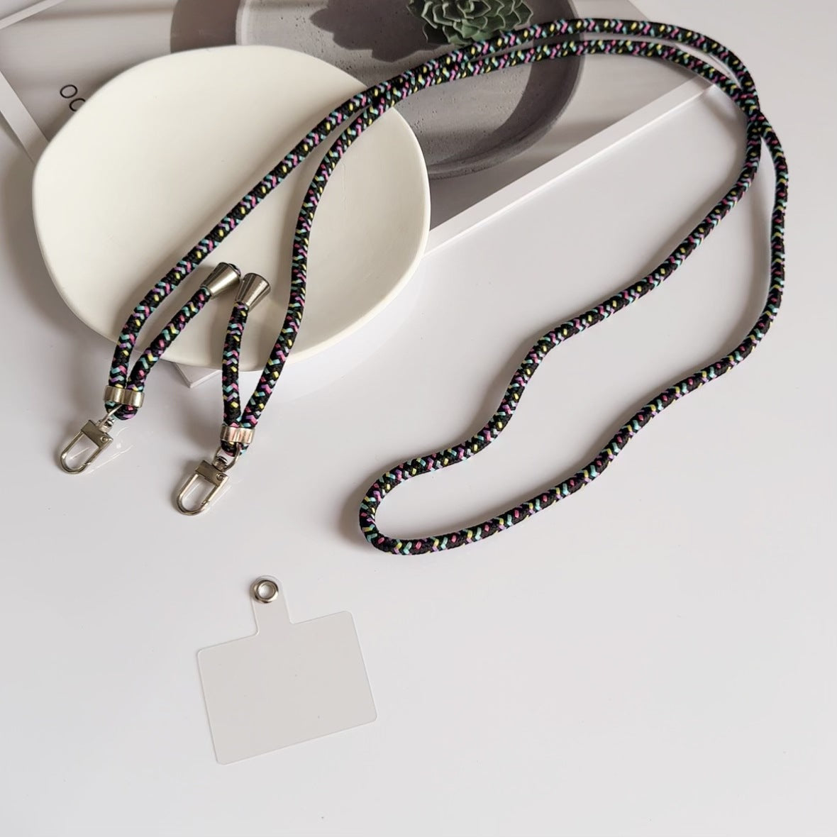 Farbige Dual-Clip verstellbare Lanyard Brehn