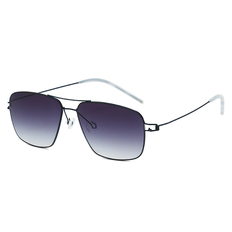 Damen moderne geometrische Sonnenbrille Brehn