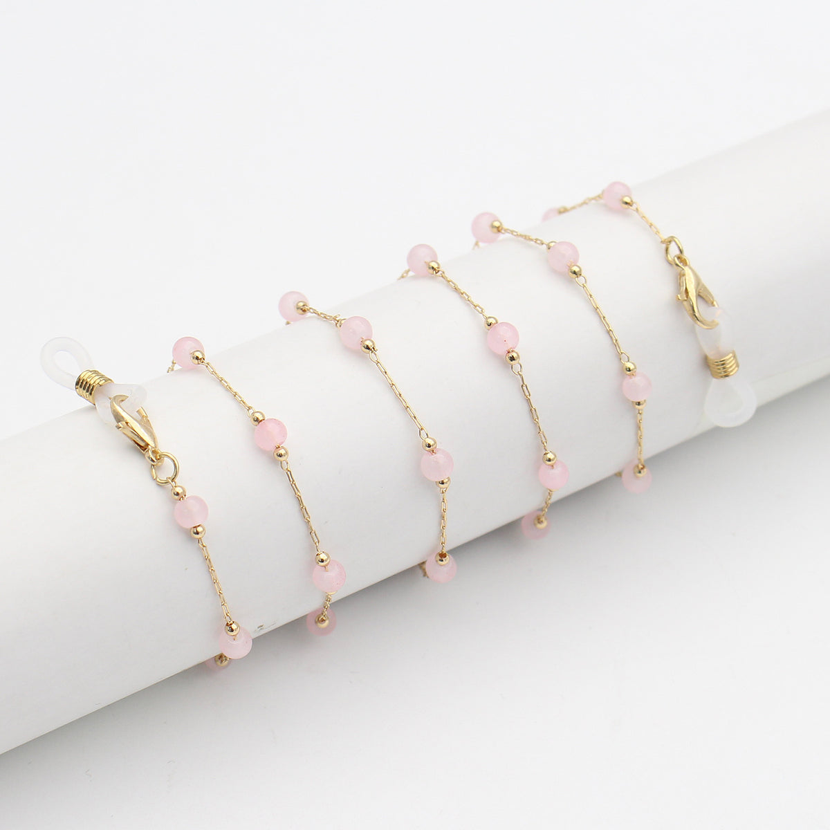 Elegante Perlen Brillenhalter Kette Brehn