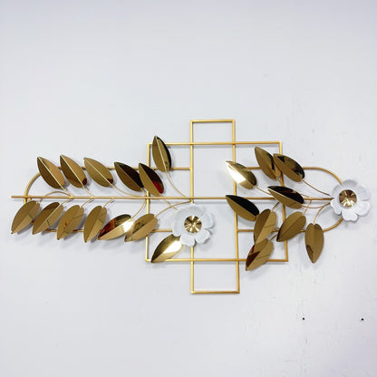 Elegante Botanische Wandkunstskulptur Brehn