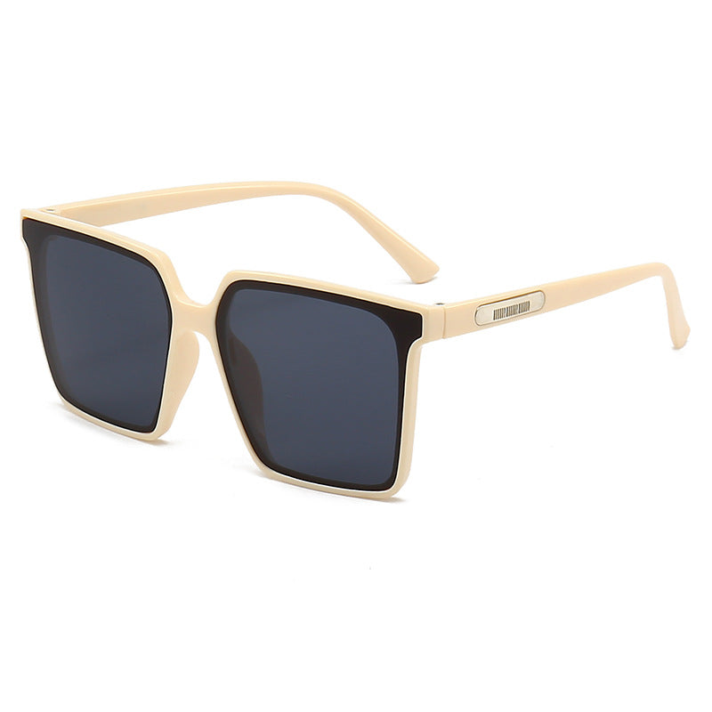 Schicke Übergroße Quadratische Rahmen Sonnenbrille