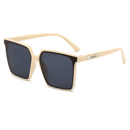 Übergroße quadratische Sonnenbrille