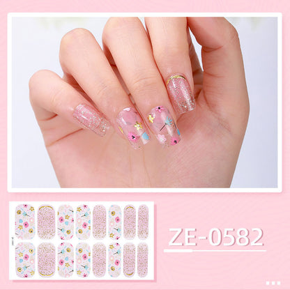 Himmlische Nagelkunst-Wraps