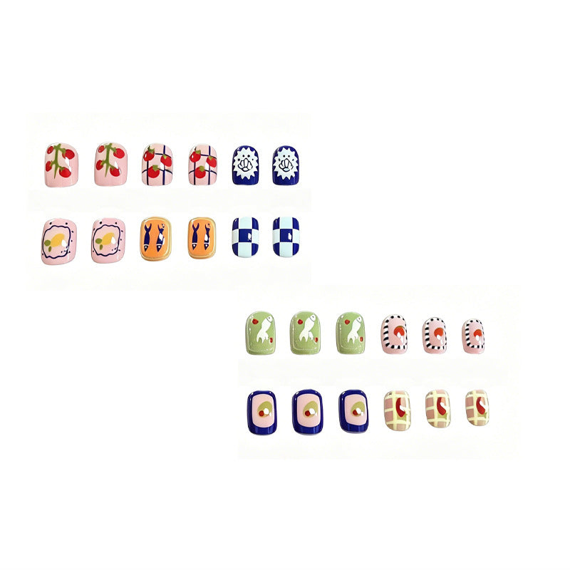 Verspielt Künstlerisches Nageldesign Brehn