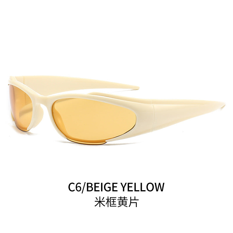 Damen Sportliche Hochgeschwindigkeits-Sonnenbrille Brehn