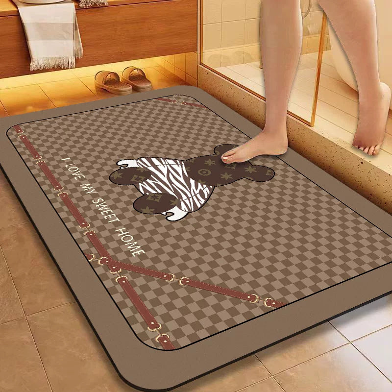 Rutschfeste Badezimmer-Komfortmatte
