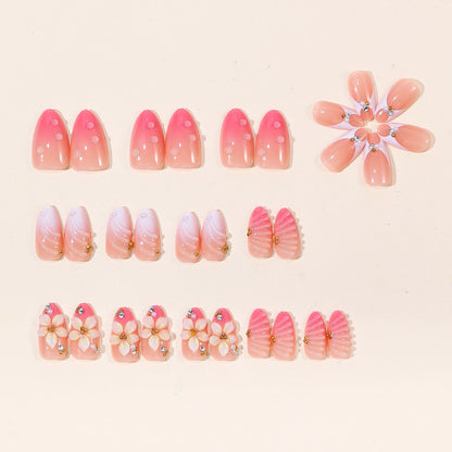 Elegante florale Acryl-Nagelverlängerungen Brehn 1789713211