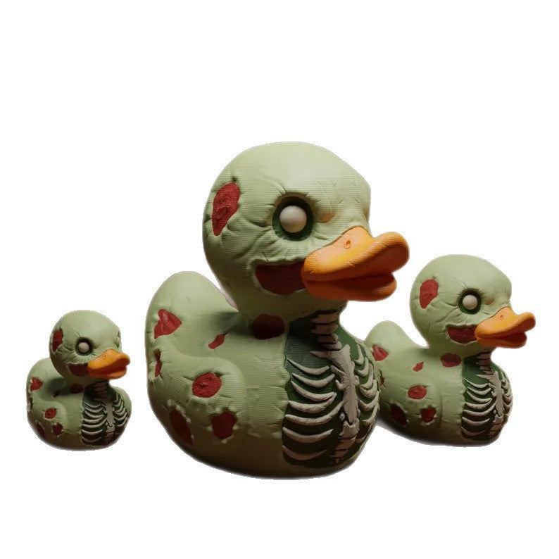 Skurrile Halloween Deko-Ente Brehn