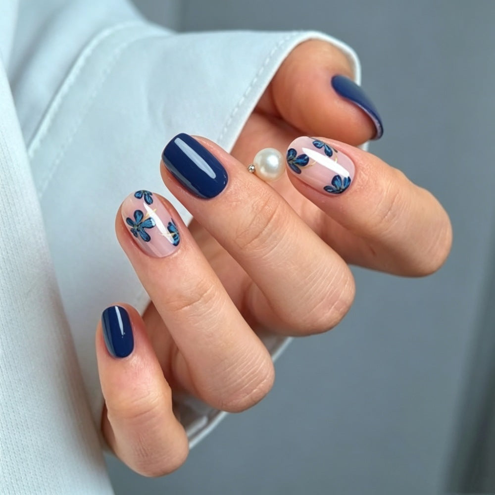 Floral Press-On Nagel Set Brehn 1787395178