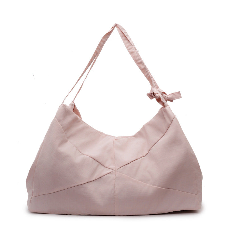 Texturiertes Stoff Schulter Hobo Bag Brehn