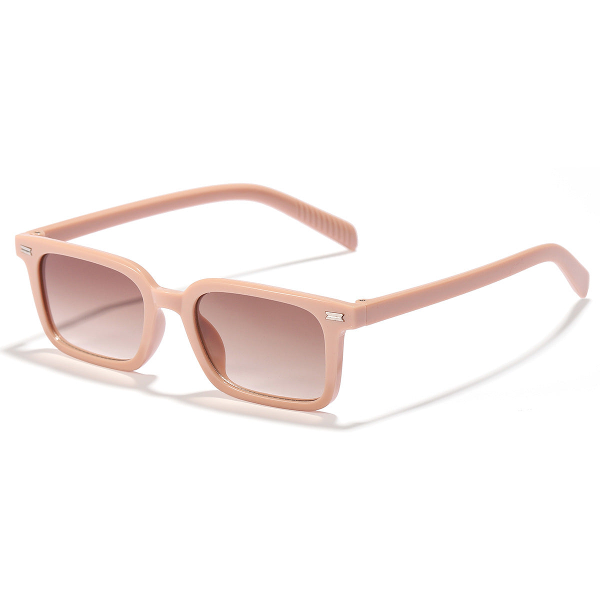 Damen elegante Sonnenbrille mit transparentem Rahmen Brehn