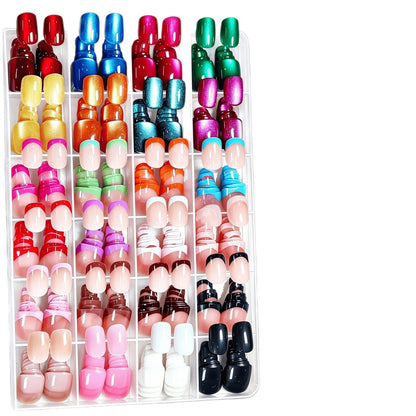 Multi-Style Press-On Nail Art Set Brehn
