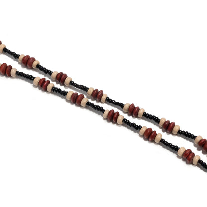 Artisan Perlen Brillen Kette Brehn