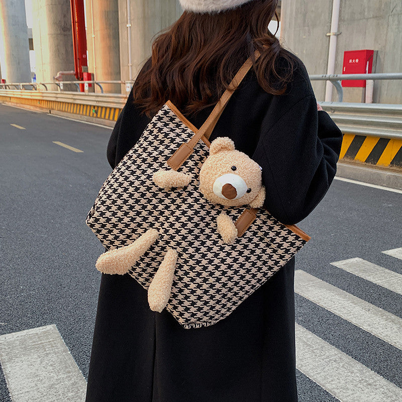 Fun Plush Bear Handtasche mit Griff