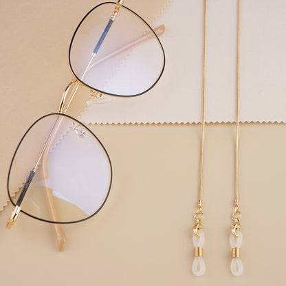 Sleek Metal Eyewear Kette Brehn