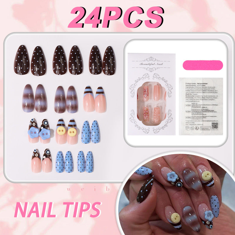 Künstlerische Nageltips Kollektion Brehn