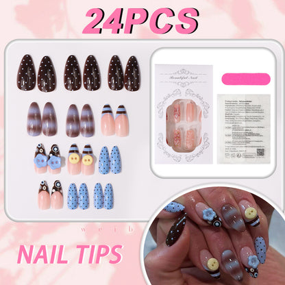 Künstlerische Nageltips Kollektion Brehn